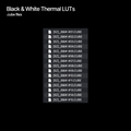 Black & White Thermal LUTs