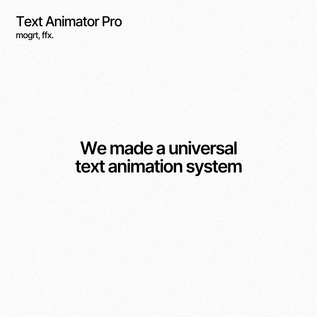 Text Animator Pro