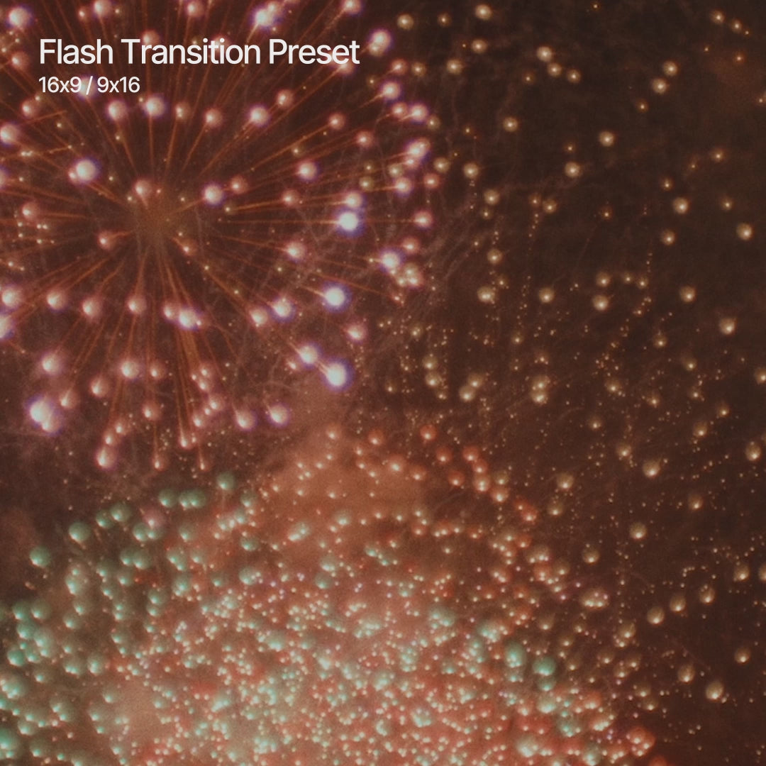 Flash Transition Preset