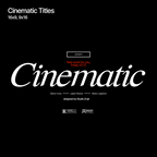 Cinematic Titles