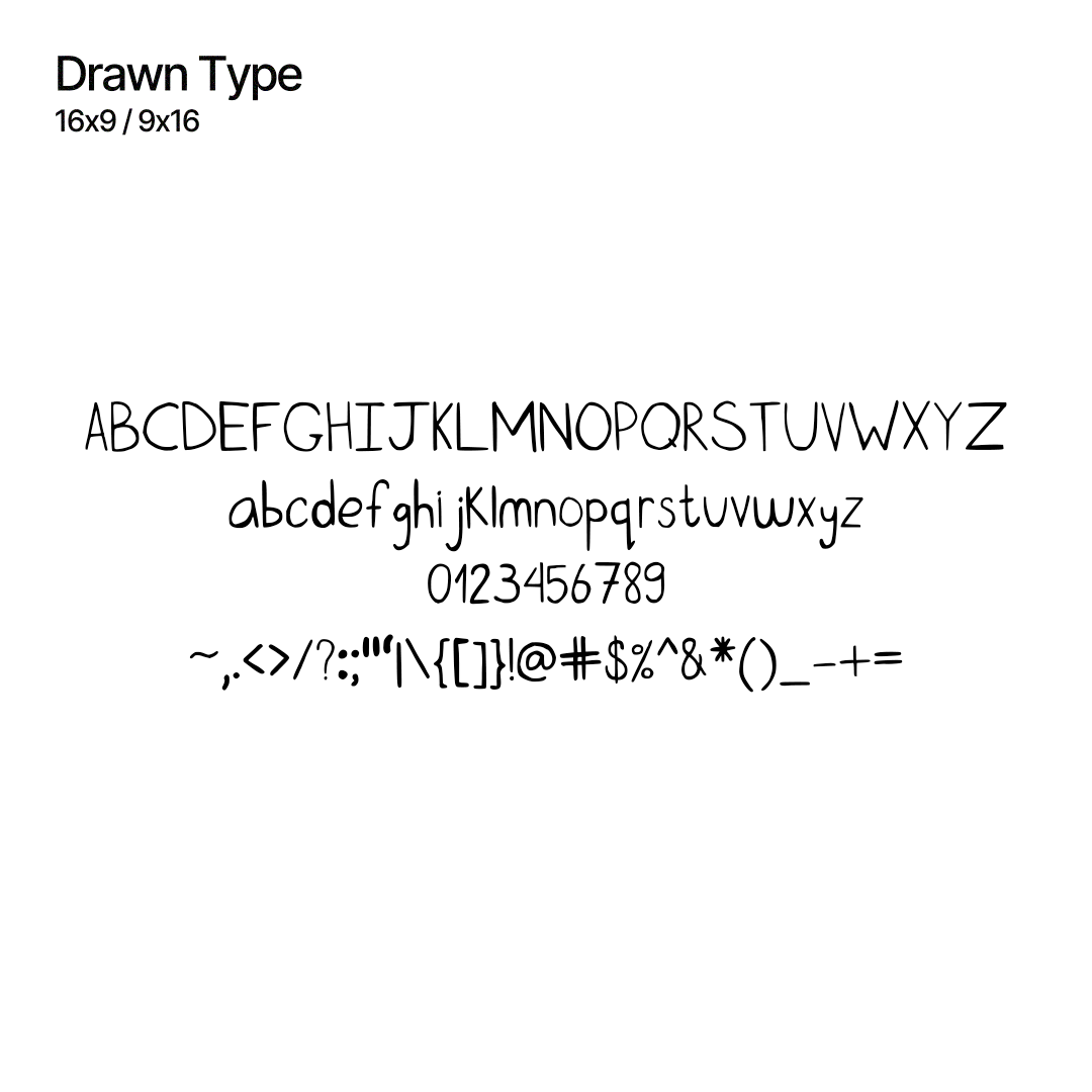 Drawn Type